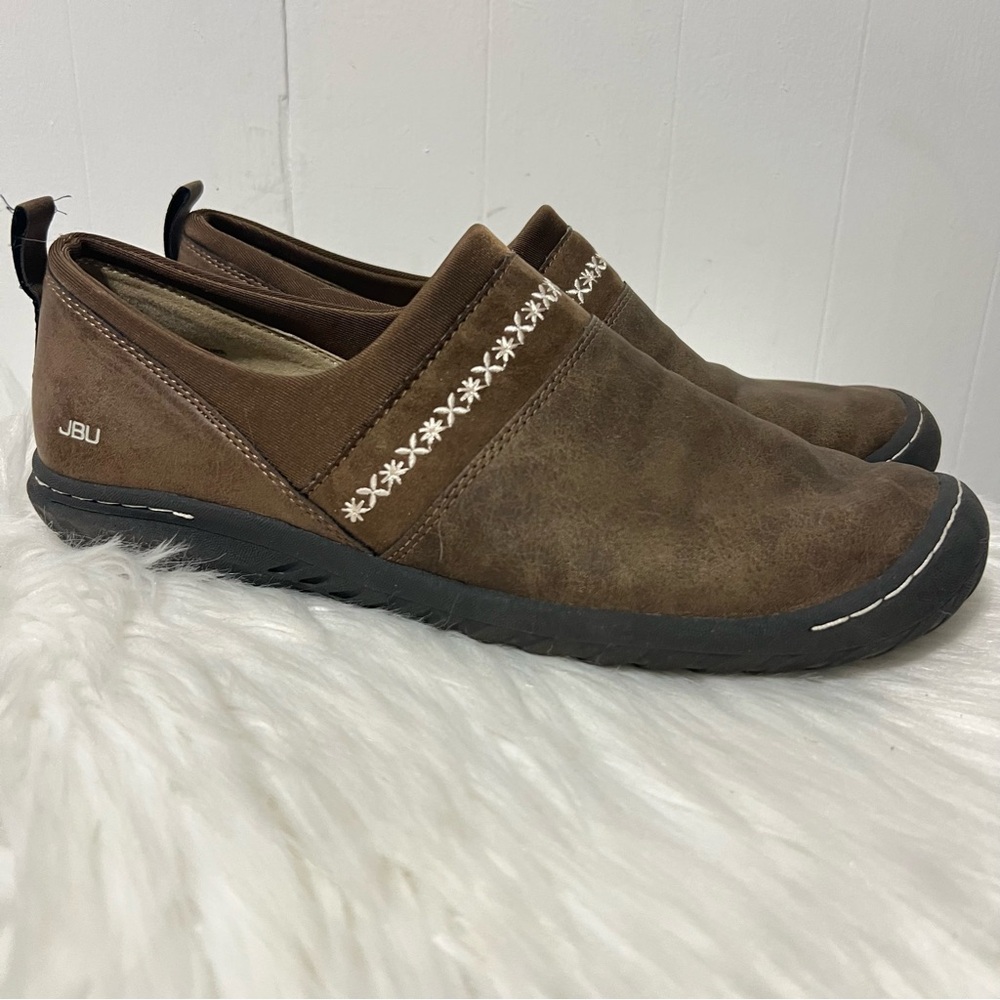 JBU by Jambu Becca Memory Foam Casual Slip-On Moccasins Granola Girl Shoes 9.5